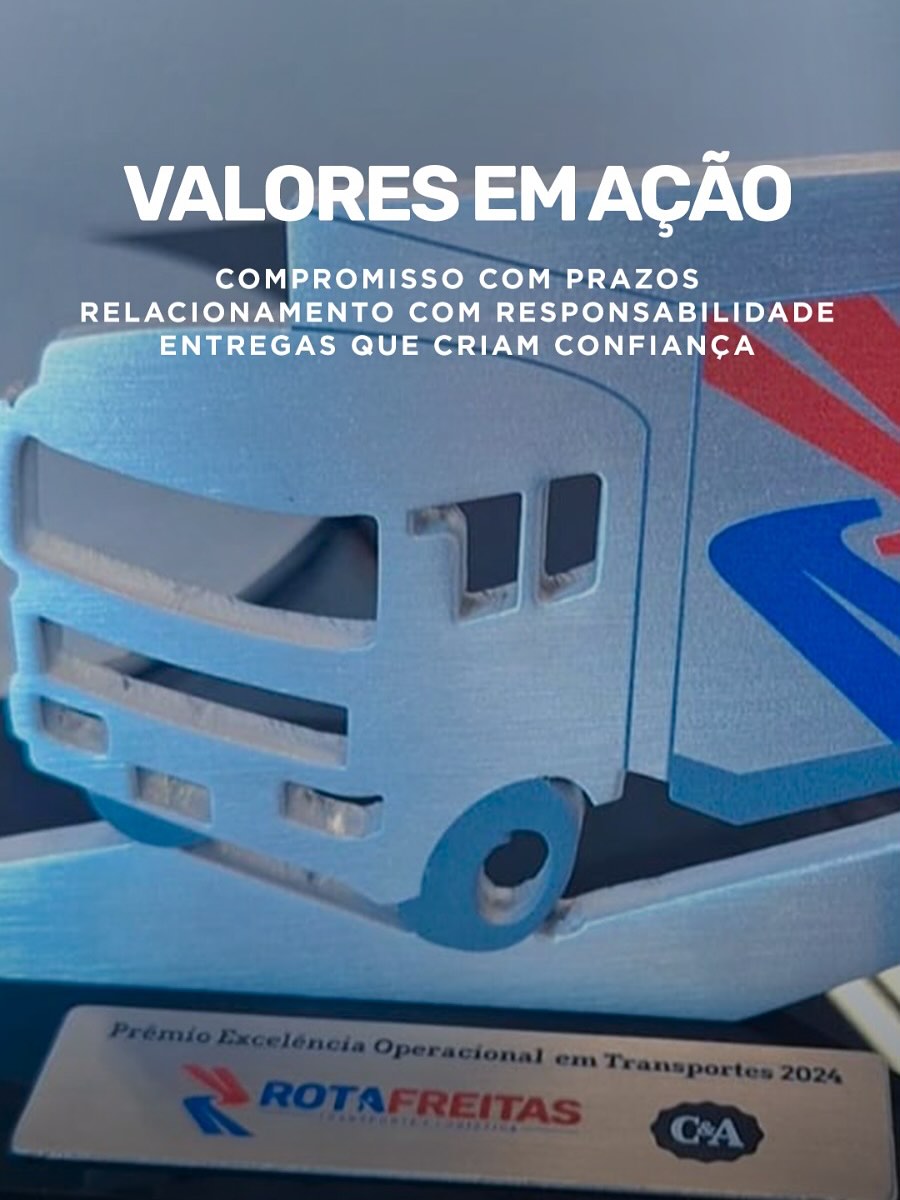 Bicampeã da Excelência!Pelo segundo ano consecutivo, a Rota Freitas foi reconhecida pela C&A Bra (2)