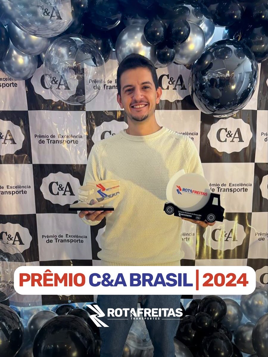 Bicampeã da Excelência!Pelo segundo ano consecutivo, a Rota Freitas foi reconhecida pela C&A Bra